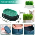 thumbnail image 2 of Tignapoo Hydroponic Cat Grass Planter Box for Indoor Pets - No Seeds Included, Soilless Design with Separate Layers for Easy Maintenance, Durable ABS Plastic, Perfect for Cats and Dogs, Home Decor,, 2 of 6