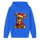 thumbnail image 4 of Sudaderas con capucha para niños y niñas, sudaderas casuales de manga larga, lindas sudaderas de gran tamaño con bolsillo de polar, chaquetas para niñas, 4 of 4