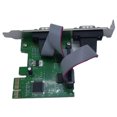 thumbnail image 1 of Tarjeta de expansión PCIe a dos puertos serie RS232 para control industrial, adaptador de computadora, tarjeta serie PCIE, 1 of 6