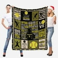 thumbnail image 2 of LHSHID Custom Blanket to My Daughter or Granddaughter Softball Sports Lover Blanket Throws Gifts Softball Blanket Gifts, 2 of 5
