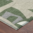 thumbnail image 3 of Addison Rugs Chantille Indoor/Outdoor Transitional Geometric Olive Machine Washable Rectangle Rug, 5' x 7'6", 3 of 8