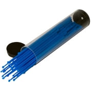 LiftMode Disposable Antistatic Polypropylene Sample Transfer Scoop, 2-7 mg Capacity, Large, Blue (Pack of 100)