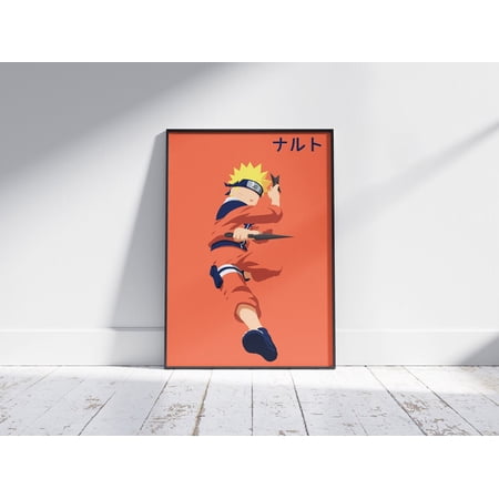 Naruto Minimalist Anime Manga Poster Unframed Size 24 x36 GooGate