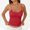 Red, variant on Royisotas Workout Yoga Tank Tops for Women Sleeveless Casual Khaki Summer Camisoles Adjustable Spaghetti Straps Slim Cami Tops for Women