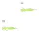 thumbnail image 2 of Eigraketly 10 Uds. De cebos de insectos de simulación, señuelos de pesca portátiles, cebos de pesca suaves reutilizables, 100MM, tipo M METRO 100MM 2piezas Eigraketly CBP149529, 2 of 6