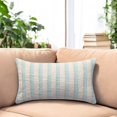 thumbnail image 3 of PILLOWPIA Phineas Striped Cotton Pillow Cover, 12'' x 20'', Decorative Throw Pillow Case, 3 of 6
