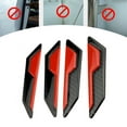 thumbnail image 3 of 4Pcs Anti-Scratch Car Door Stickers 10.3x2.2cm, Waterproof Adhesive, Reflective Design, Fits All Vehicles, 3 of 9