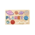 thumbnail image 1 of Rompecabezas de madera para preescolar, rompecabezas de formas, rompecabezas para niños pequeños Planeta, 1 of 9