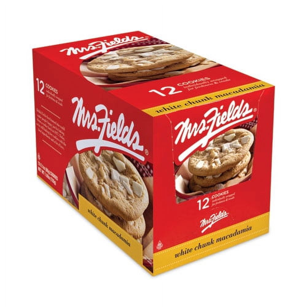 Mrs. Fields White Chunk Macadamia 12 Ct