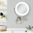 thumbnail image 7 of Zadro Lexington LED Light Wall Mounted Makeup Mirrors w/ Magnification, 7 of 7