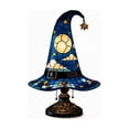 thumbnail image 2 of Battery Operated Witch Hat Hanging Light, Seasonal Hanging Halloween Light, For Bedroom, Desk, Mantel, Shelf, Window, Party Room And Halloween Home Decor, Easy To Style Decor, 2 of 7