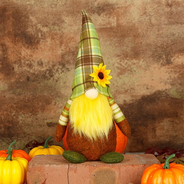 Ganfancp Muñeca Sin Rostro Ederly Decoración para El Hogar Muñeca Decorativa Ofertas Del Día Liquidación 1X Muñeca Colgante de Otoño