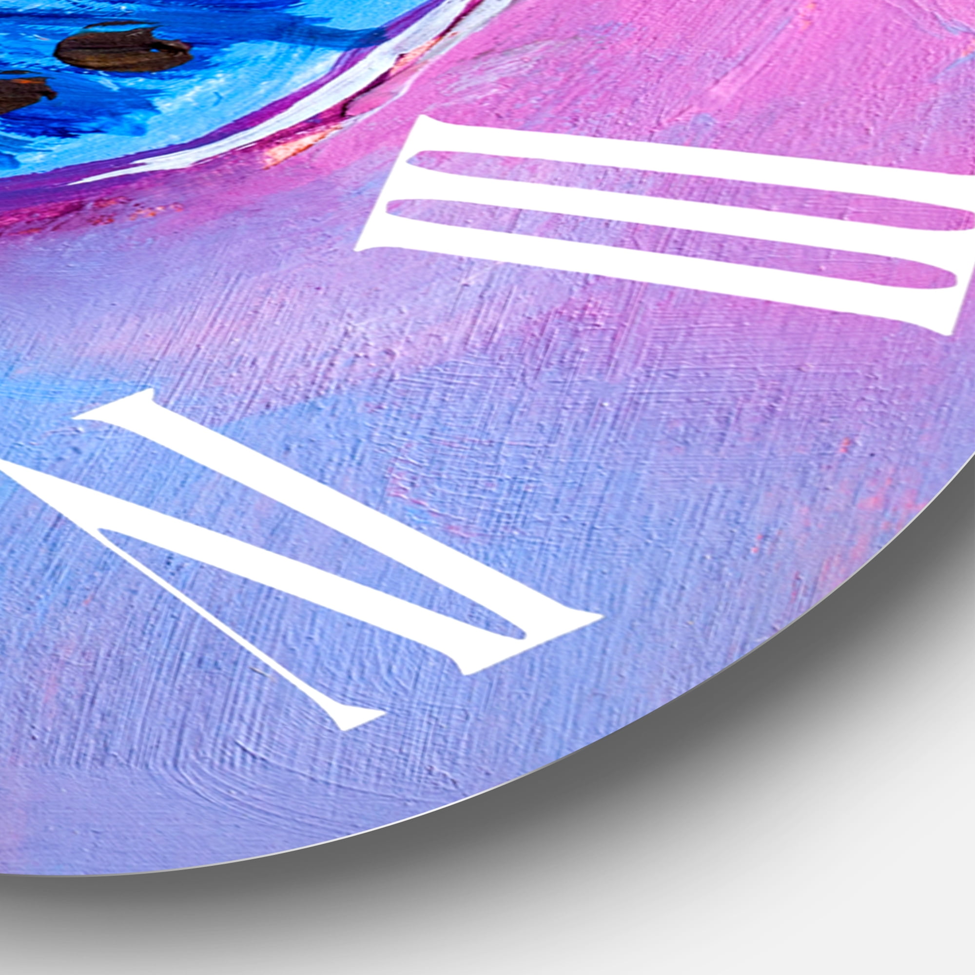 Designart 1 in Modern,Contemporary Wall Clock