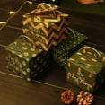 thumbnail image 2 of 8pcs Christmas Apple Boxes Paper Gift Packaging Portable Candy Box Container Party Supplies, 2 of 8