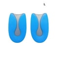 thumbnail image 2 of Xingzhi Silicone Insole Heel Insole Men's Heel Pad Soft Breathable Heightening Pads Waterproof Reusable Inner Foot Mat, 2 of 9
