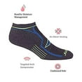 thumbnail image 4 of Saucony Men's Multi-Pack Bolt Performance Comfort Fit No-Show Socks, Grey (6 Pairs), Shoe Size: 8-12, 4 of 4