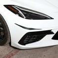 thumbnail image 2 of TINKI Front Bumper Lip Corner Decal Compatible with Chevrolet Corvette C8 Stingray 2020-2023, Front Lip Corner Decoration Strip Sticker, 2 of 12