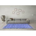 thumbnail image 3 of Ahgly Company Indoor Round Persian Blue Traditional Area Rugs, 7' Round, 3 of 4