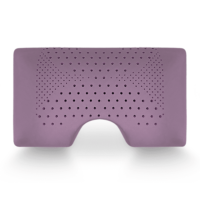 Smart Bamboo Almohada Cervical De Lavanda Aromática Ortopedica Corte Al Hombro
