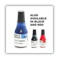 thumbnail image 4 of COSCO 2000PLUS 033959 0.9 oz Bottle Pre-Ink High Definition Refill Ink - Blue, 4 of 4