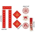 thumbnail image 3 of Festive Dragon Year Couplets Set for 2024 Celebrate the New Year in the New Year Spirit Red Envelopes, 3 of 9
