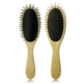 thumbnail image 2 of UYGDUY-Wig Brush for Synthetic Hair, Detangling Professional Wood Handle Comb Set, WB-1, 2 of 2