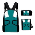 thumbnail image 1 of Set de mochilas My Heros Academias Midoriyas Izukus Anime School, 1 of 1
