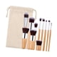 thumbnail image 4 of Juego de 11 pinceles de maquillaje, prácticos pinceles para sombras de ojos, herramienta de maquillaje profesional., 4 of 9