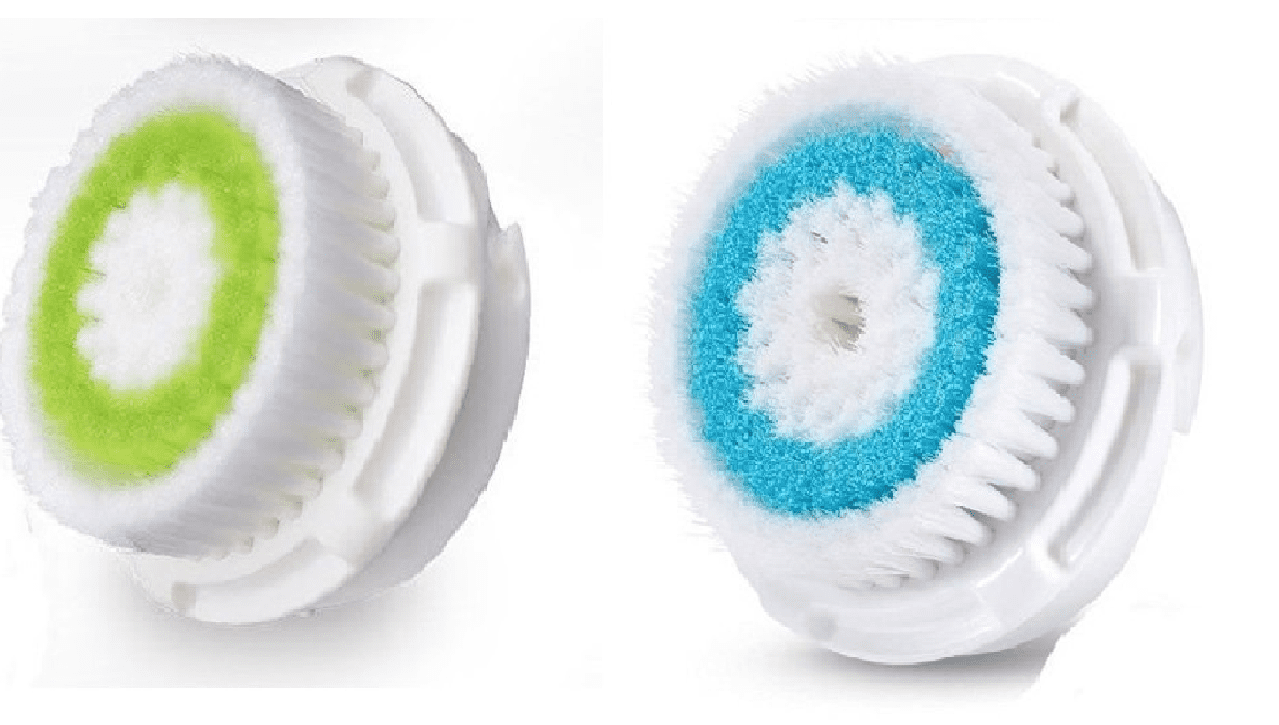 TreatMe100 1 Deep Pore Plus 1 Acne Combo Facial Cleansing Brush Heads For Clarisonic, 2 Ct