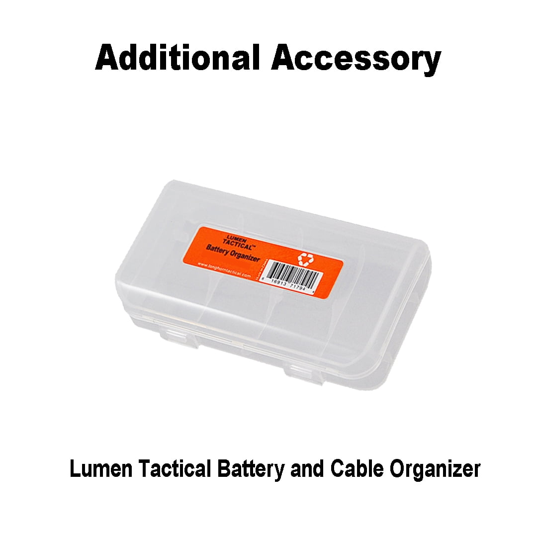 Olight Perun 3 Mini 1250 Lumen Compact Right-Angle Headlamp + LumenTac Organizer