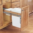 thumbnail image 2 of Rev-A-Shelf Top Mount Single Pullout Under Cabinet Trash Can, 35 Qt, 4WCTM-12DM1-175, 2 of 8