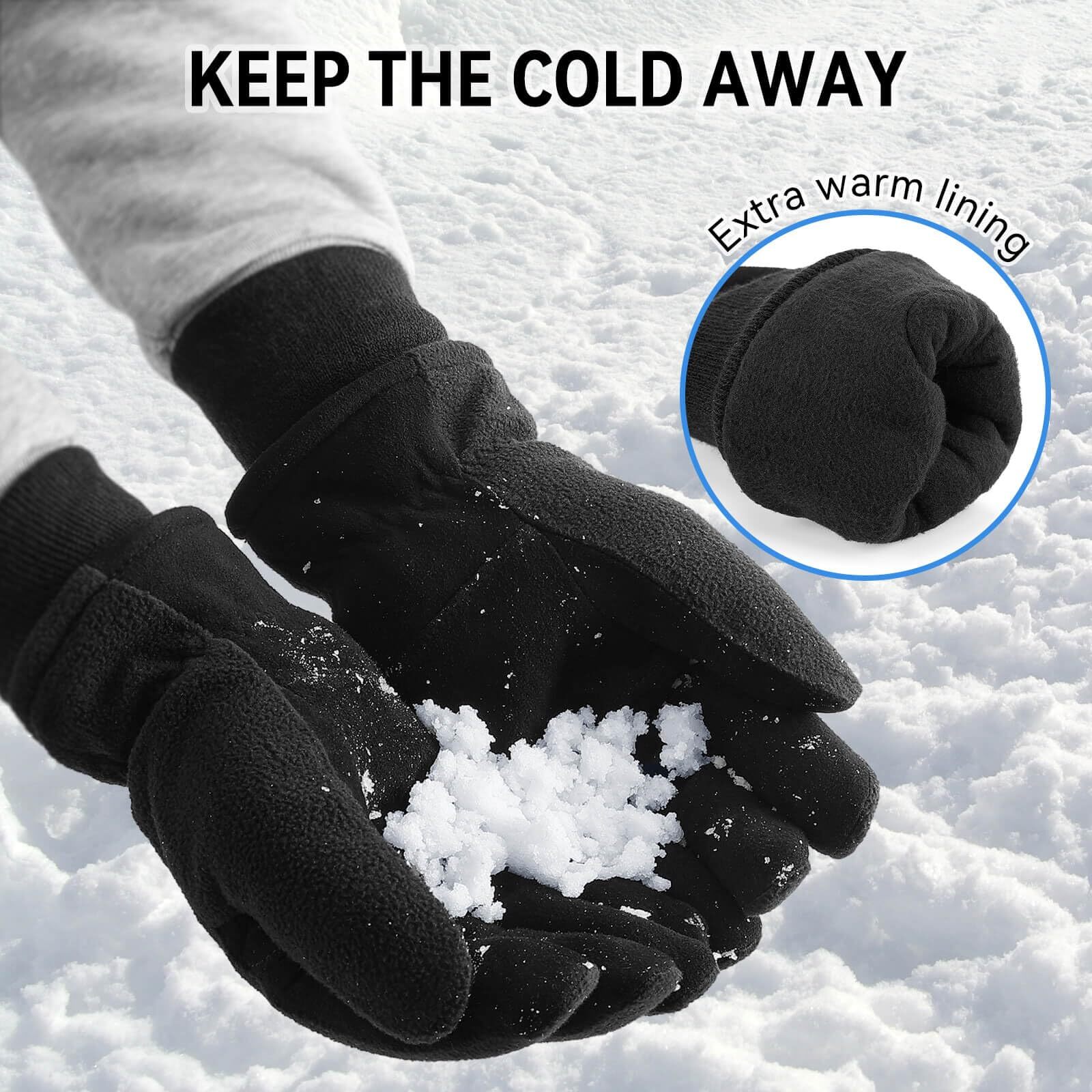 Ozero Deerskin Suede Winter Gloves -30°F Rated photo 5