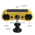 thumbnail image 3 of CSYANXING Yellow Solar Powered Alarm 1200mAh Rechargeable Battery 26ft Sensor Range 4 Working Modes For Outdoor Garden Farm, 3 of 10