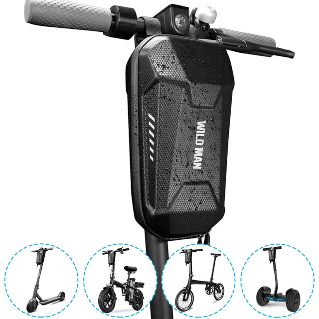 Bolsa Scooter Scooter Bolsa de almacenamiento Scooter eléctrico Bolsa colgante frontal Scooter EVA B WILD MAN Bolsa Scooter