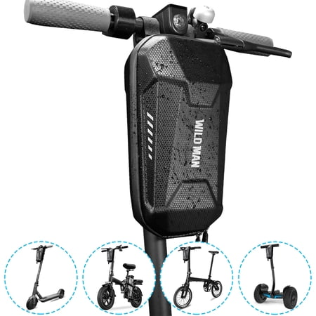 WILD MAN Scooter Storage Bag Electric Scooter Front Hanging Bag Scooter EVA Bag