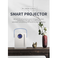 thumbnail image 2 of Syson Smart Android Projector with WiFi & Bluetooth, 1080P Supported, 220 ANSI Lumens, 2 of 11