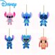 thumbnail image 3 of Figuras de acción de PVC de Lilo & Stitch de la serie de dibujos animados de Disney, aplicable a Navidad, colgante, adornos de coche, llavero, nuevo, 3 of 4