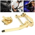 thumbnail image 1 of UNIDAD DE TRÉMOLO DE PUENTE VIBRATO PARA GUITARRA ELECTRA ES335, CORDAL DE METAL CON VARILLAS DE FIJACIO DE RODILLOS, FÁLE DE INSTALAR, AMPLIA APLICACIÓN, 1 of 7