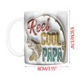 thumbnail image 1 of QuLuJing Tasse pour la Fête des Pères, Tasse Gonflée 11oz Design de Sublimation Warp, l'Homme la Tasse, 1 of 6