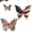 2Pcs Patriotic Butterfly Sun Catchers Under $5 a1, variant on SSZMDLB Independence Day Red White Blue Acrylic Sun Catchers, Patriotic Butterfly Hanging Ornaments, USA Themed Window Decor for Fourth of July, Memorial Day Summer Celebration