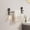 Black, variant on Strong Suction Cup Towel Rack, No Drill Bathroom Wall Mounted Shelf for Towels/Washcloths, Waterproof Space-Saving Organizer for Home/Shower/Hotel Decor