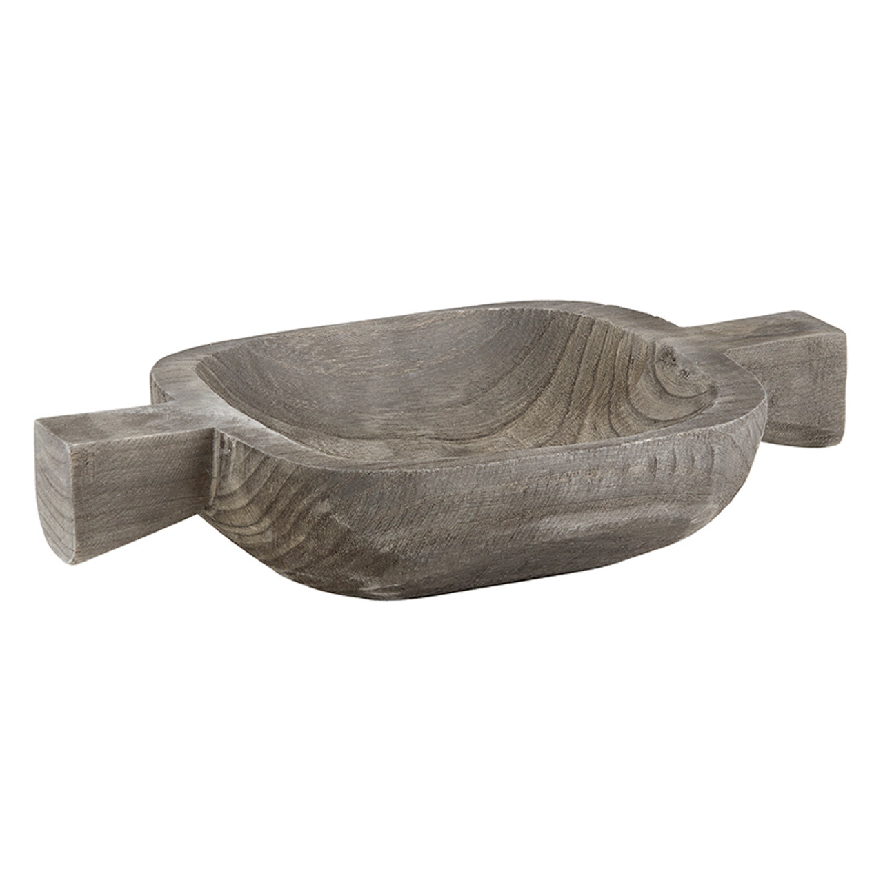 Paulownia Wood Double Handle Tray
