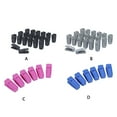 thumbnail image 2 of Naiovety Clips fuertes antideslizantes de las suspensiones de ropa del aspecto de moda del clip de ropa plástico blanco, 2 of 6
