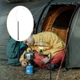 thumbnail image 4 of Soporte de luz portátil para acampar, soporte para lámpara de exterior, gancho para poste de luz, gancho para linternas, colgador para saco de dormir para acampar, pescar y hacer picnics, 4 of 7