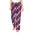 thumbnail image 1 of Bingfone Pyjama Motif golf pour Femmes, Pantalon de Pyjama avec Poches - X-Grand, 1 of 6