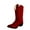 Red, variant on Old West Children's Narrow J Toe Boots
