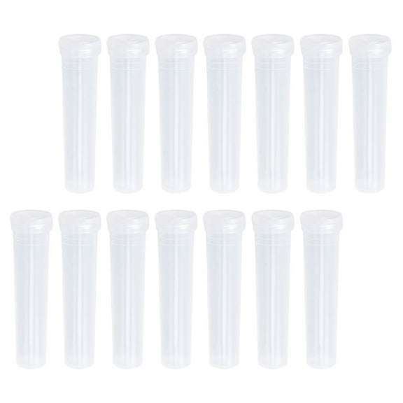 Worgeous 20 Pcs Flower Nutrition Tube Test for Flowers Water Tubes Wisteria Floral Plants Transparent