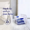 thumbnail image 2 of Open Box Homz 66 Qt Heavy Duty Modular Stackable Containers, Clear, 2 Pack, 2 of 9