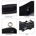 thumbnail image 4 of The ' Wallet 2Nd Gen The ' Wallet The Card Wallet Keychain Wallet，Women'S Portable Nylon Keychain Buckle Purse Polyester Zipper Id Card Bag Id Card (Green),1×Ladies Portable Nylon Key Chain Wallet, 4 of 9