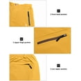 thumbnail image 4 of Little Donkey Andy Women's 9 Inch Inseam Quick Dry Stretch Lightweight Cargo Shorts for Hiking Travel Golf Size XL, 4 of 5